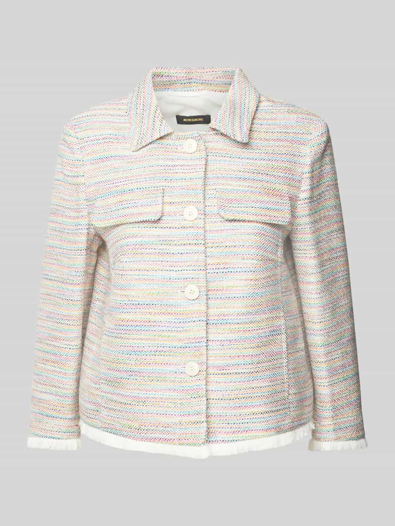 MORE & MORE Blazer met all-over motief