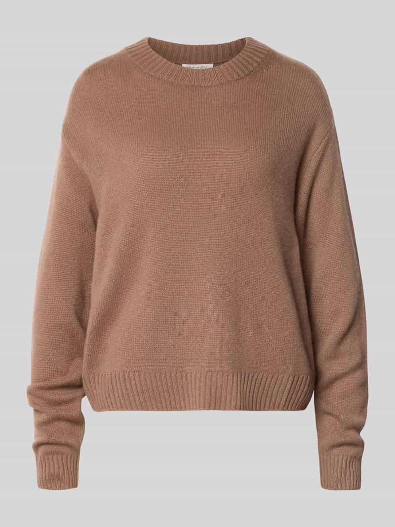 Christian Berg Woman Kasjmier pullover met ribboorden