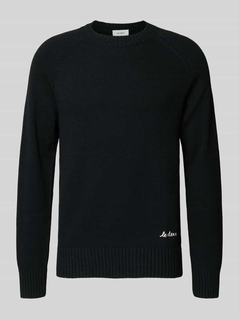 Les Deux Gebreide pullover met ribboorden