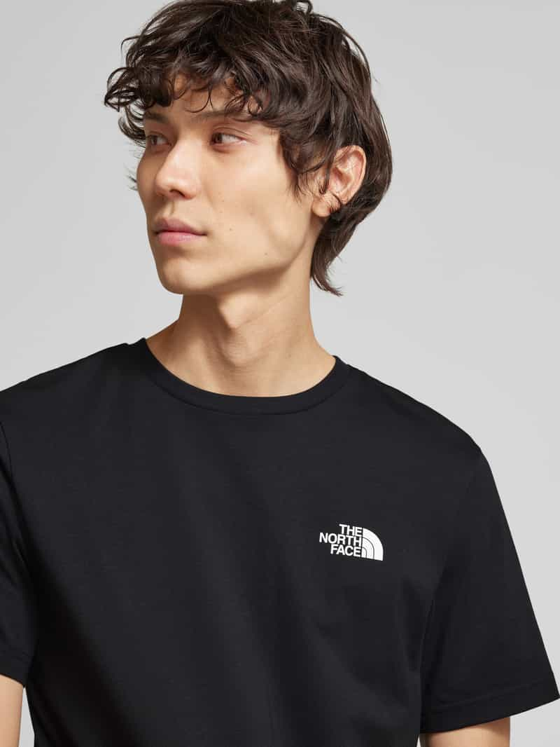 The North Face T-shirt met labelprint model 'SIMPLE DOME'