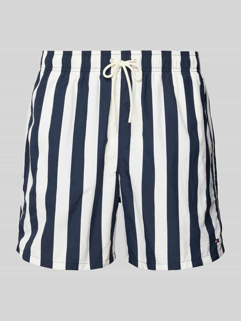 Tommy Hilfiger Regular fit zwembroek met tunnelkoord