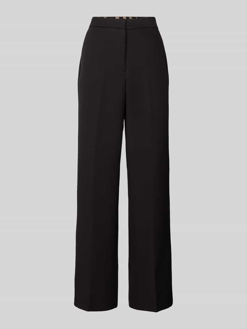 Vero Moda Wide fit stoffen broek met persplooien, model 'KACANDRA'