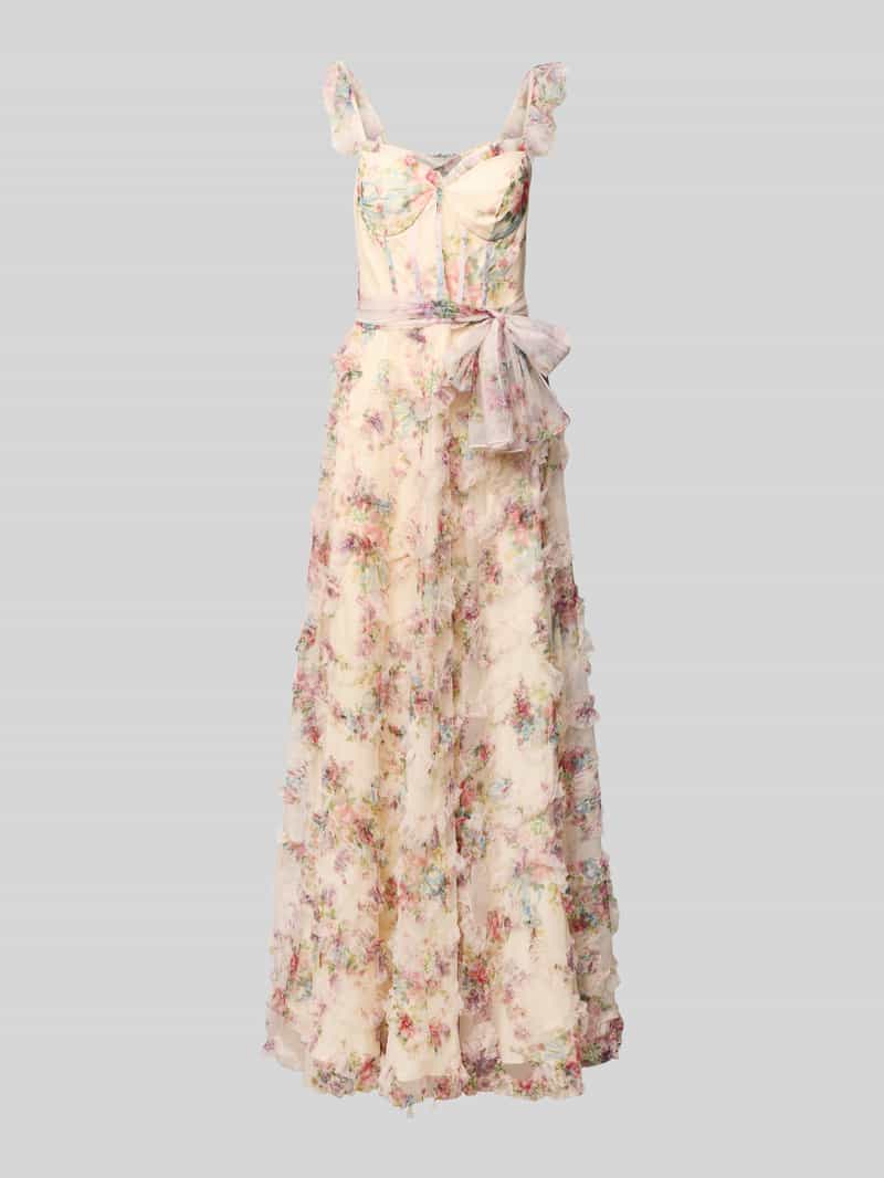 Unique Avondjurk met corsage