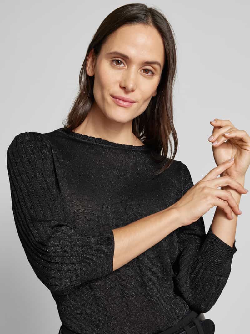 FREE QUENT Gebreide pullover met effectgaren model 'GLITTA'