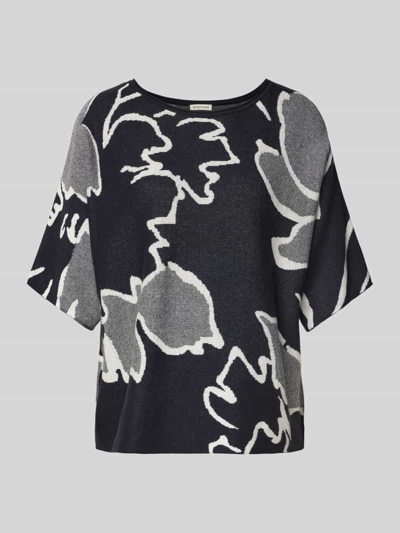Tom Tailor Loose fit pullover van puur katoen