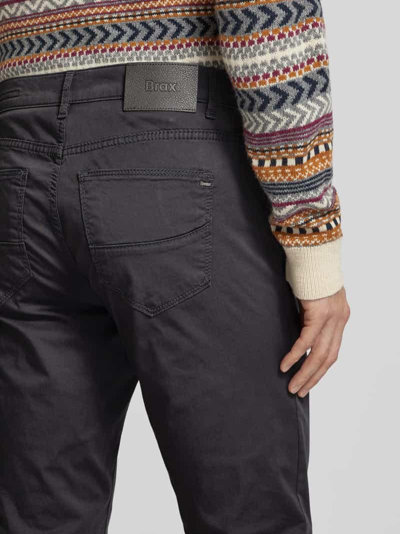 BRAX Broek met structuurmotief model CADIZ'