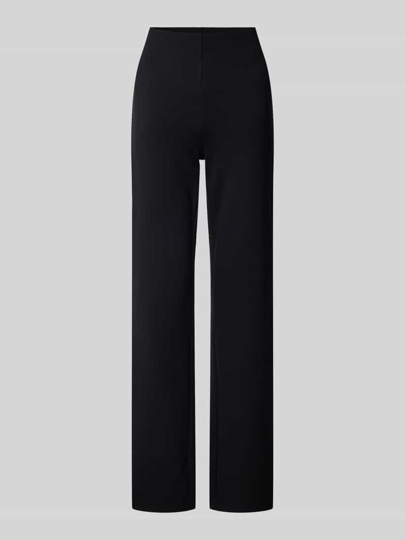 b.Young Flared stoffen broek met elastische band model 'Parrin'