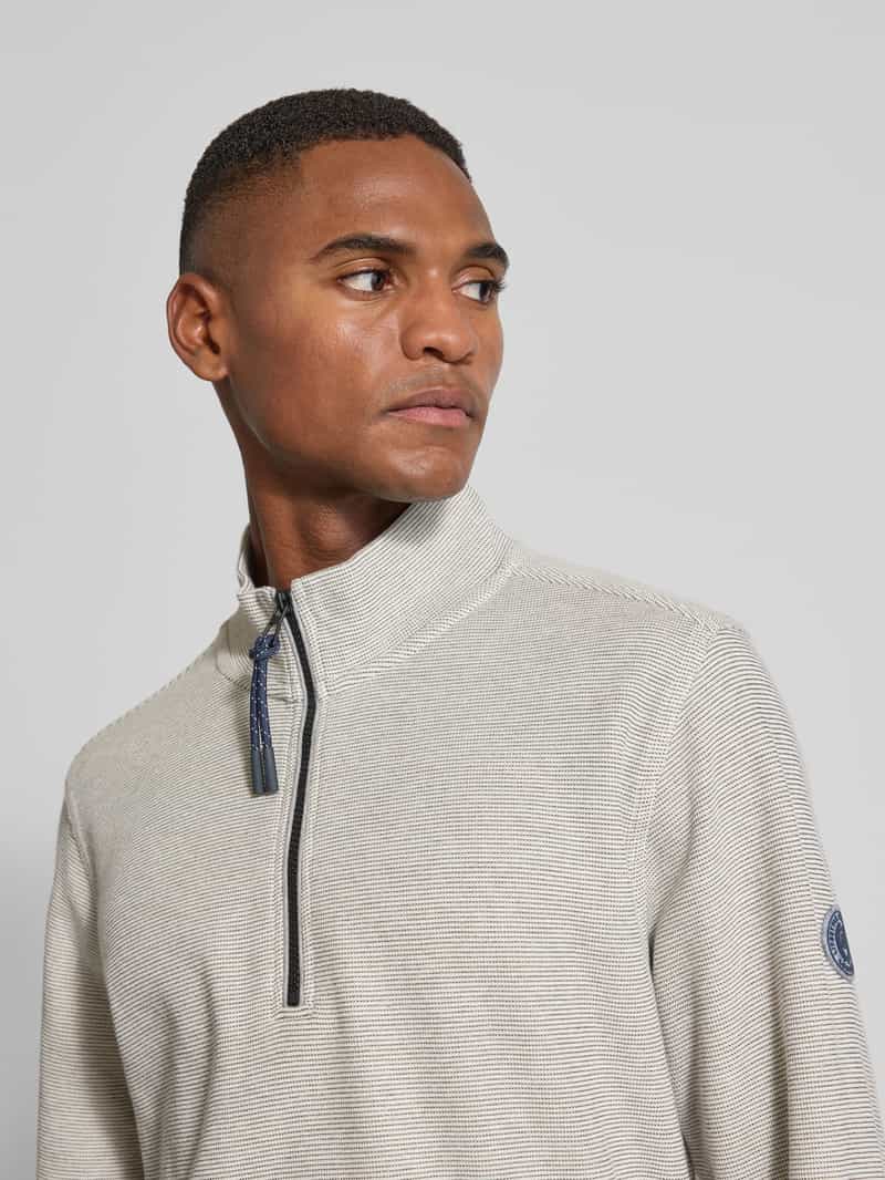 Lerros Sweatshirt met opstaande kraag model 'SELANIK'