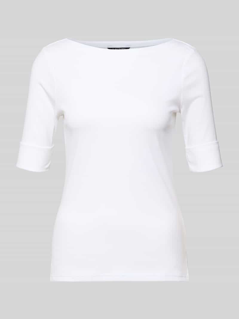 Shirt met boothals, model 'Judy'