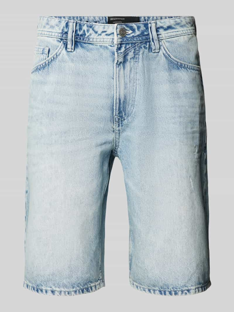 Tom Tailor Denim Korte loose fit jeans in 5-pocketmodel