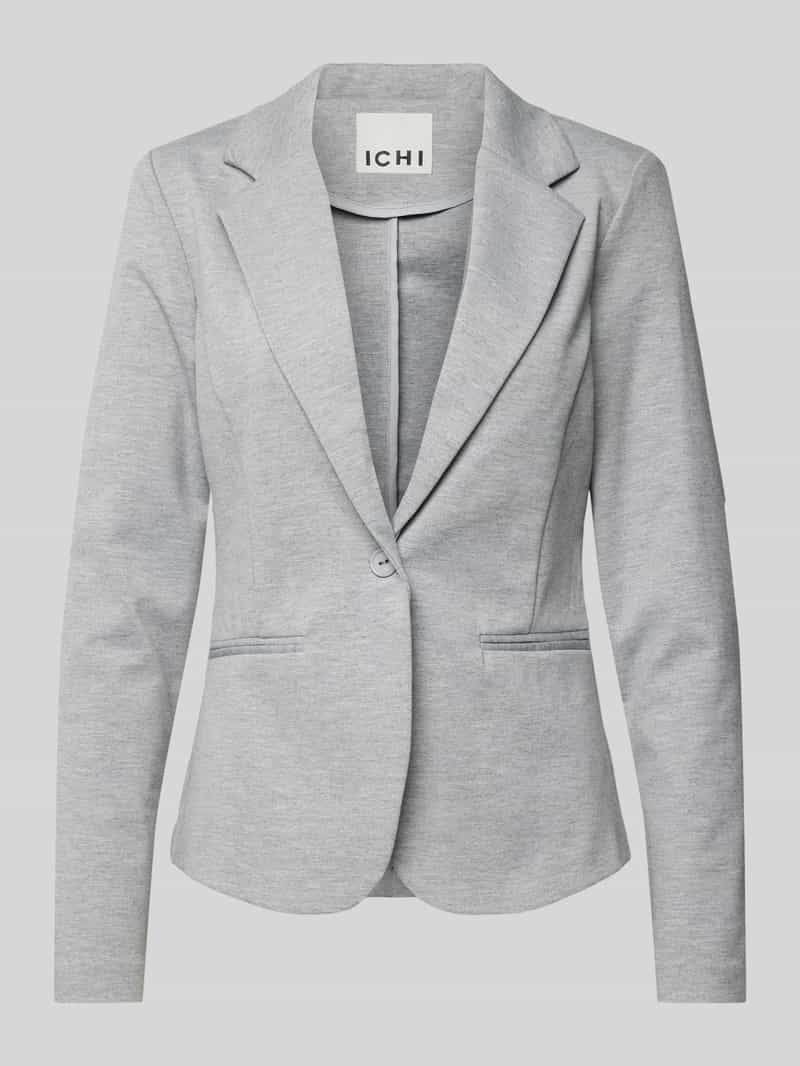 Slim fit blazer met paspelzakken, model 'KATE'