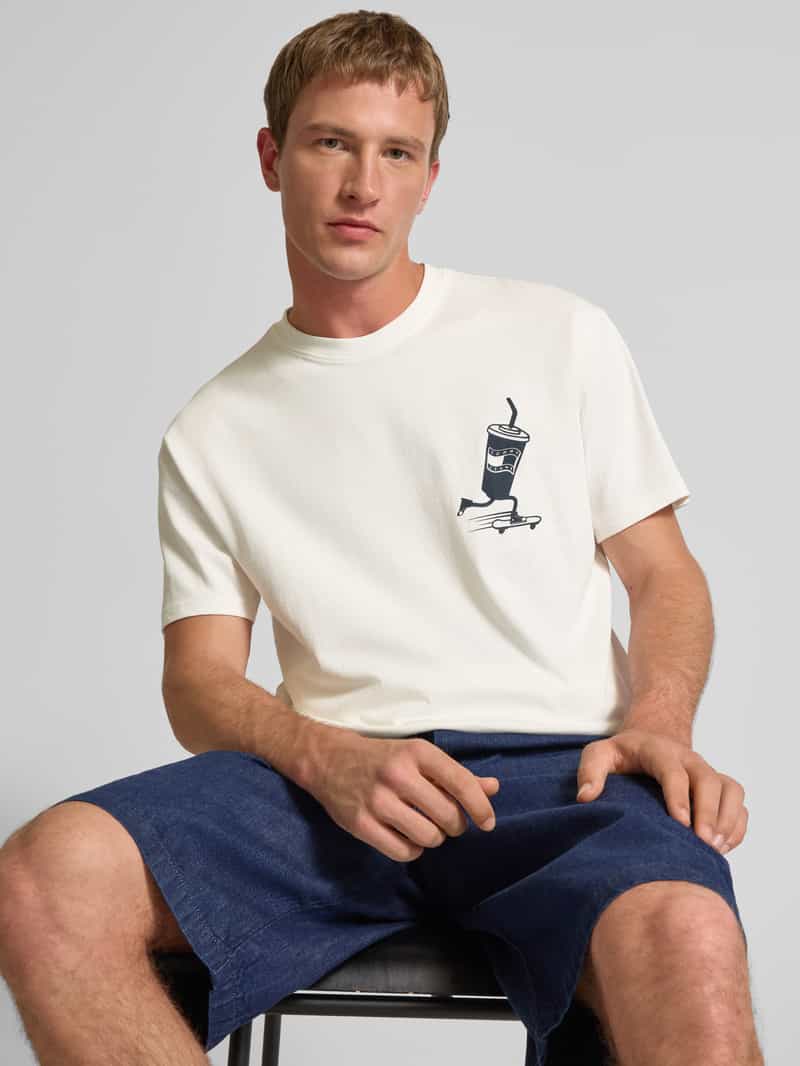 Tommy Jeans Regular fit T-shirt van puur katoen
