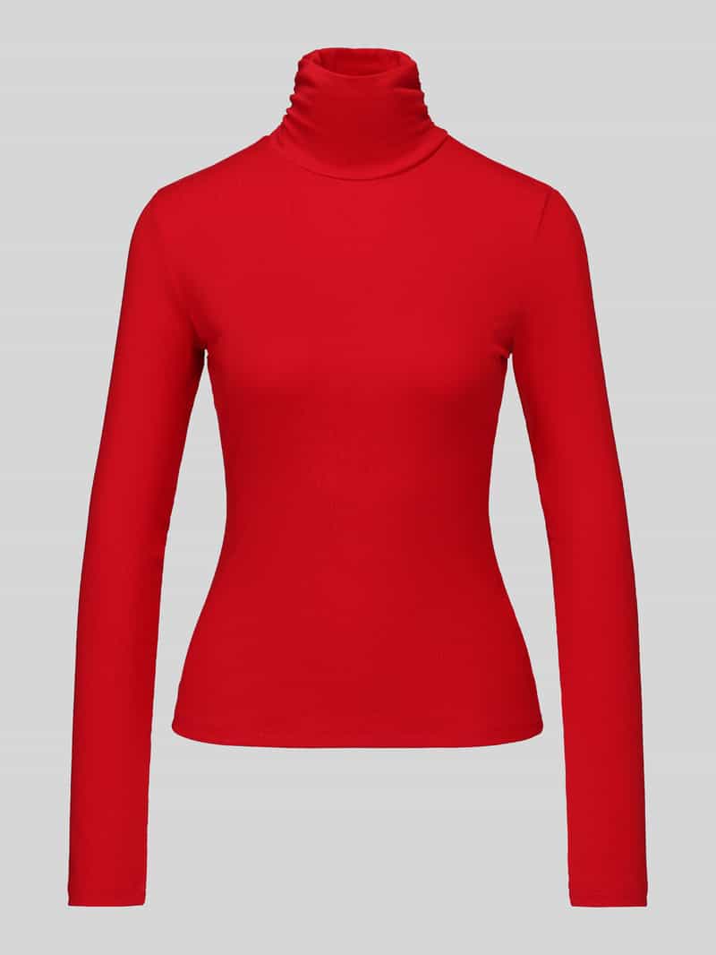 Boss Orange Slim fit shirt met lange mouwen van viscosemix model 'C_ELIANA'