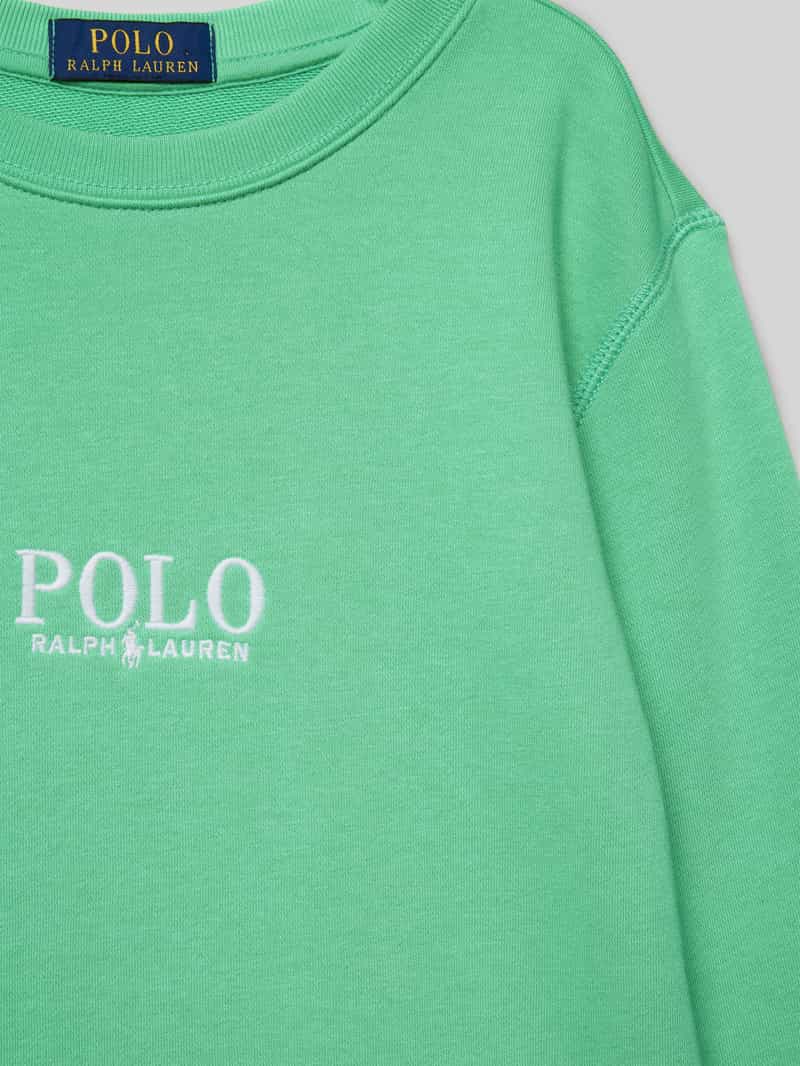 Polo Ralph Lauren Teens Sweatshirt met labelstitching