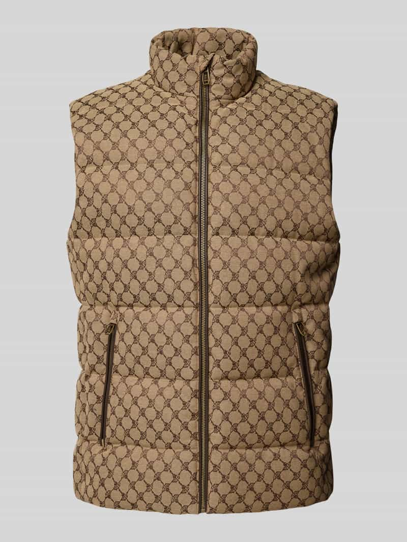 JOOP! Collection Regular fit bodywarmer met opstaande kraag, model 'KORNEZ'