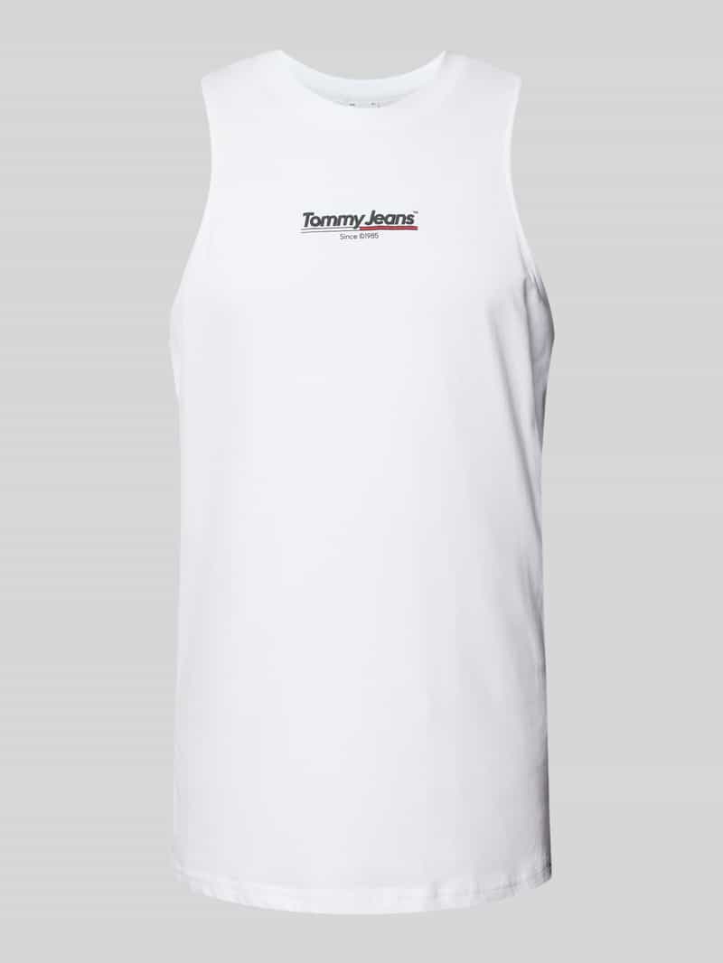 Tommy Jeans Tanktop met labelprint