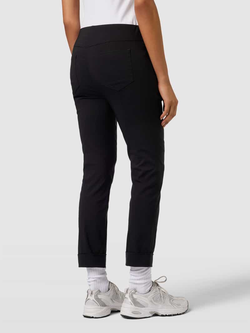 Straight leg fit stoffen broek met steekzakken opzij, model 'IGOR' STEHMANN