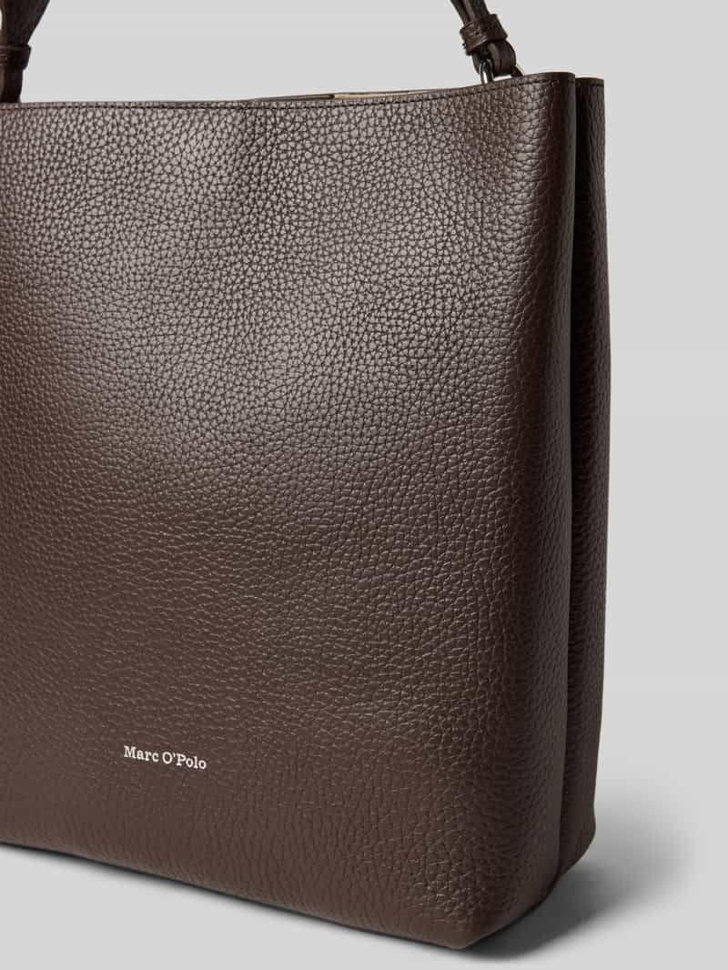 Marc O'Polo Shopper van echt runderleer model 'BRINJA'