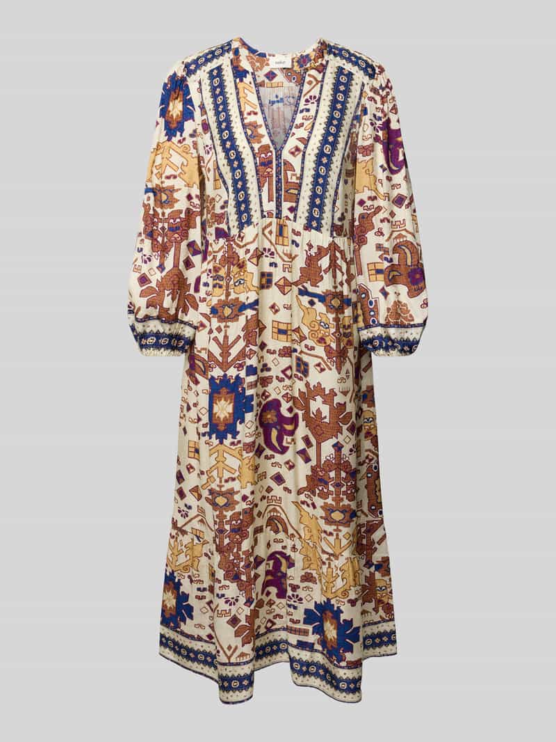 Bash Midi-jurk met tuniekkraag model 'VALLEY'