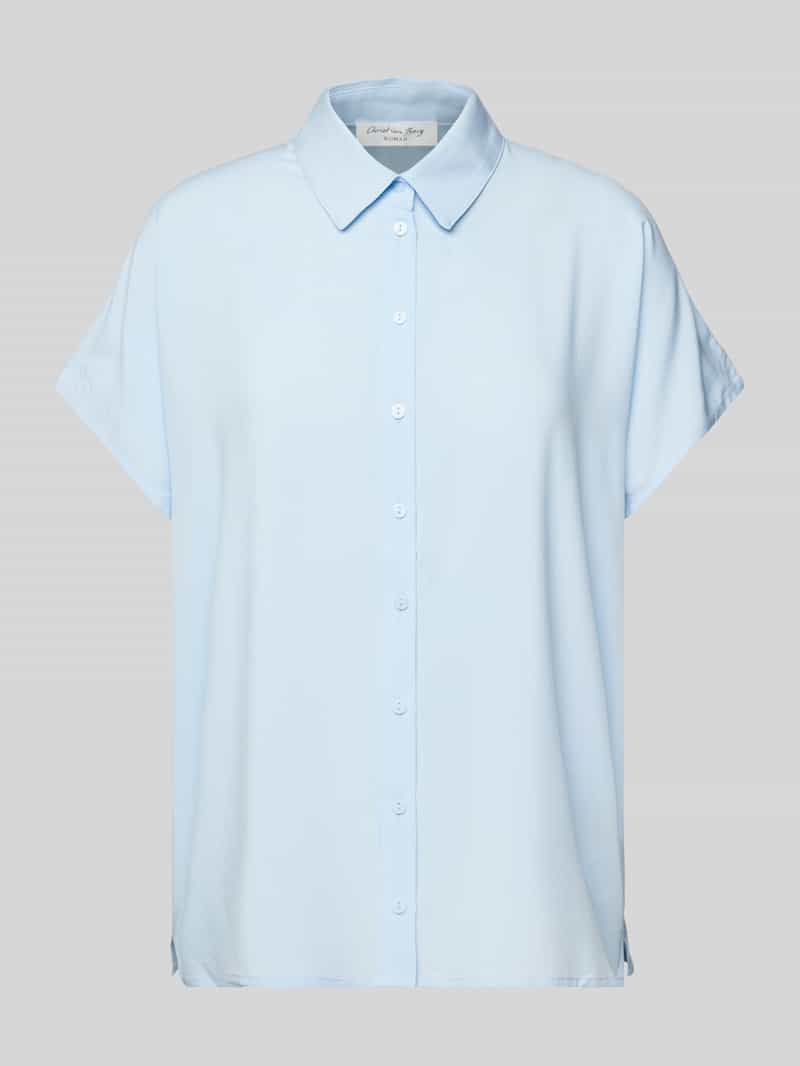 Christian Berg Woman Regular fit overhemdblouse met kapmouwen