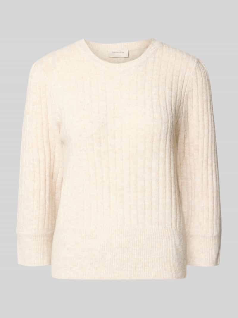 FREE QUENT Gebreide pullover met structuurmotief model 'HARA'