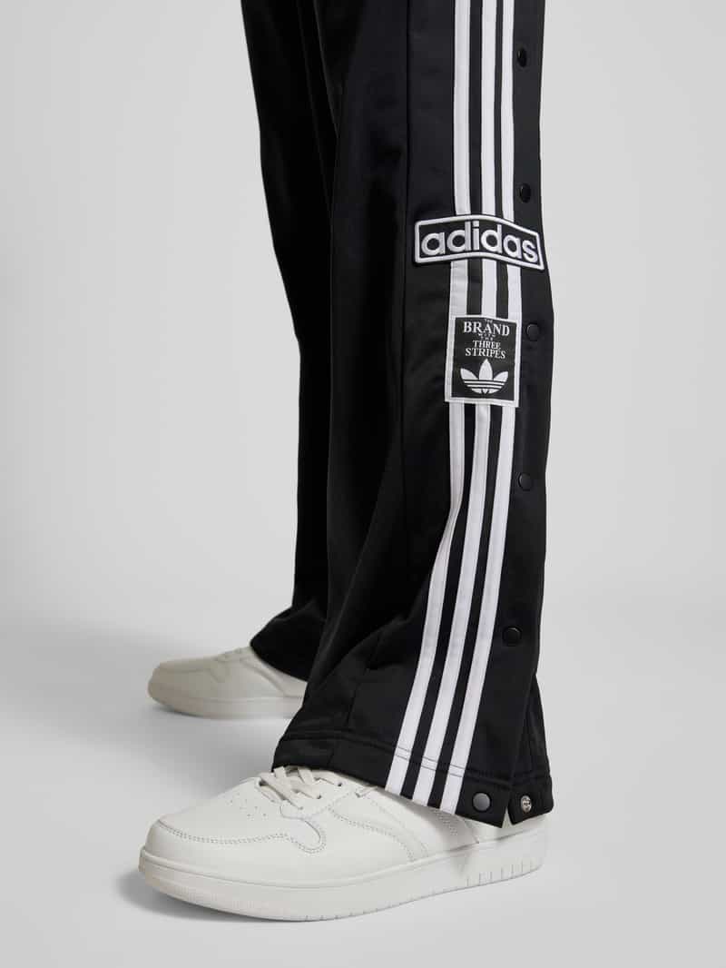 adidas Originals Flared sweatpants met labelstitchings model 'ADIBREAK''