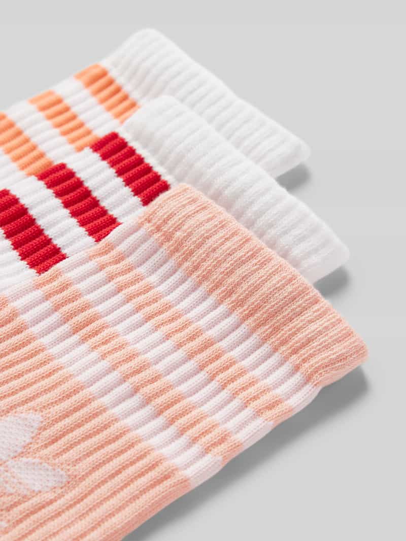 adidas Originals Sokken met labelprint in een set van 3 paar