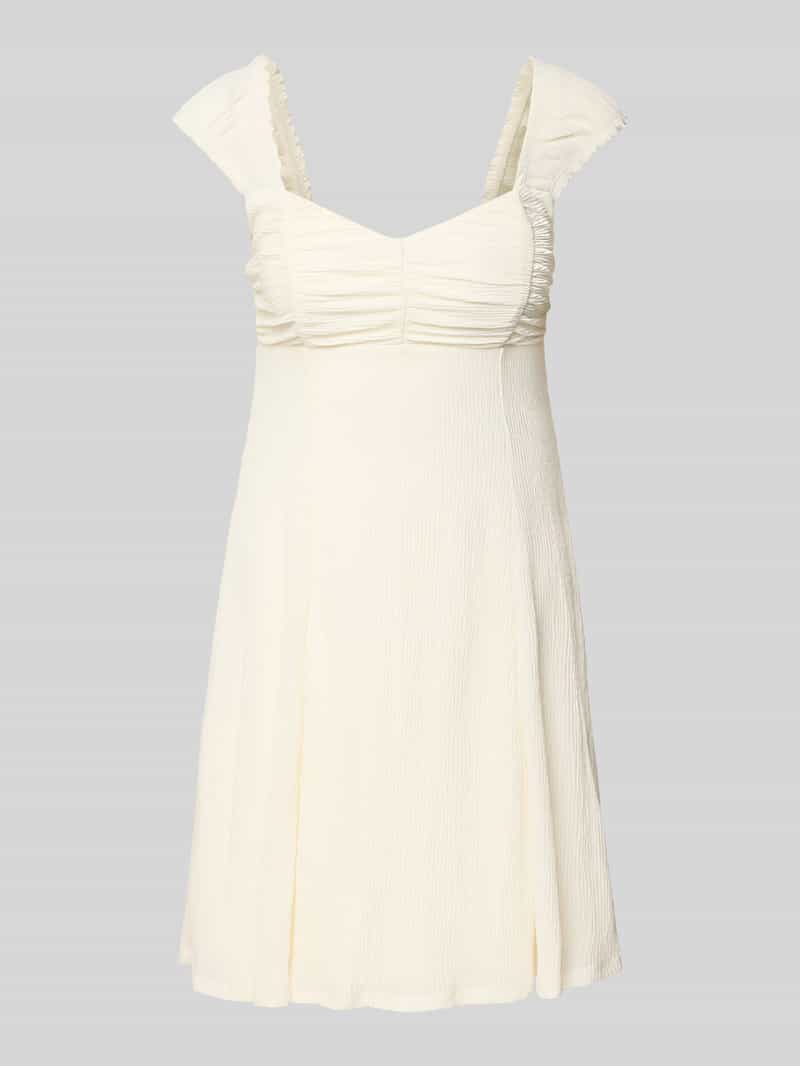 Only Getailleerde mini-jurk met plooien model 'HELDA'