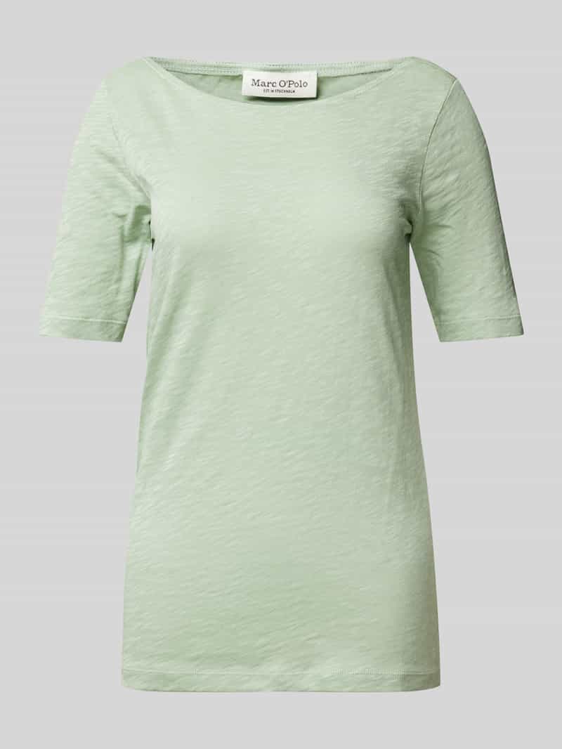 Marc O'Polo Regular fit T-shirt van zachte slub jersey
