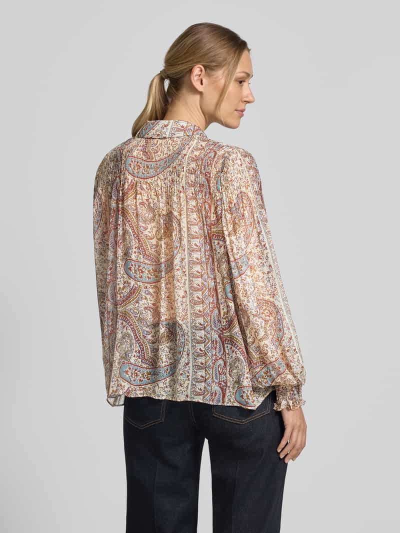 BA&SH Regular fit blouse van pure viscose model 'Cleo'