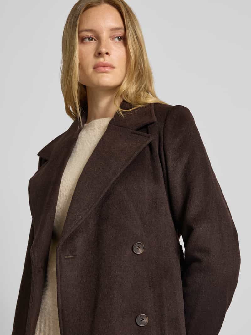 MbyM Lange jas met reverskraag model 'Kasimira'