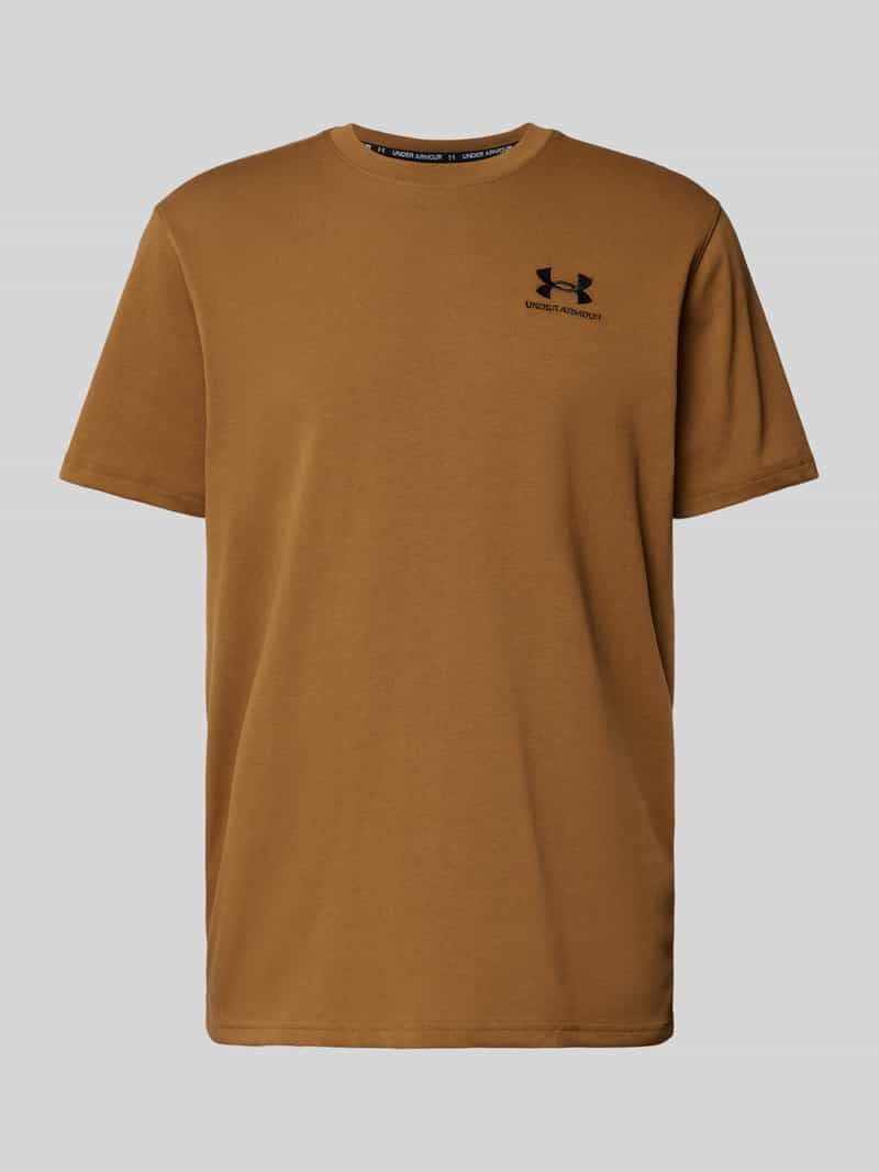 Under Armour T-shirt met labelstitching