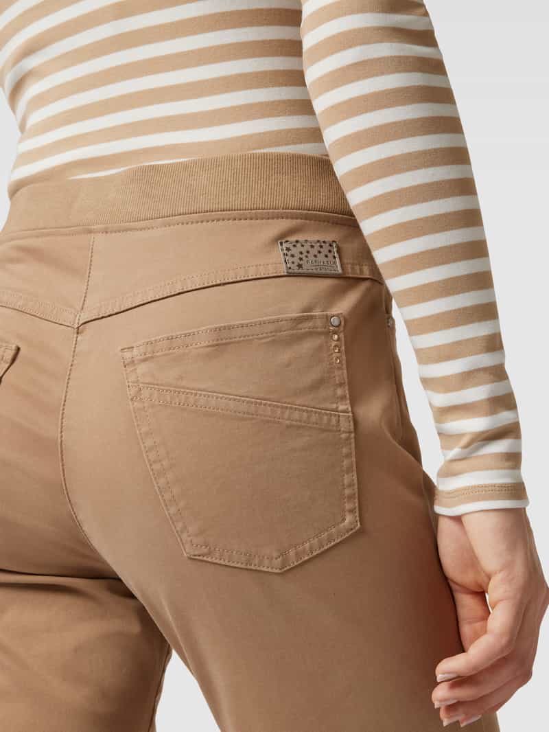 Raphaela By Brax Stoffen broek in 5-pocketmodel model 'PAMINA'