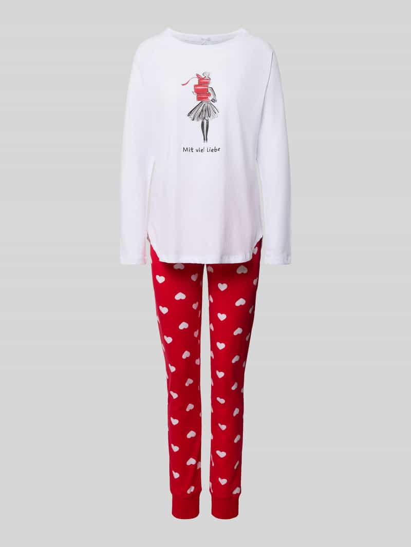 LOUIS & LOUISA Pyjama met motiefprint