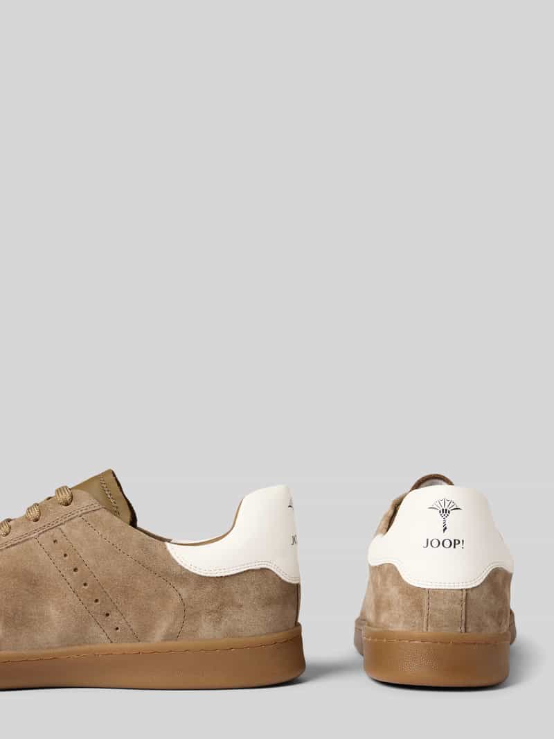 JOOP! SHOES Leren sneakers met labelopschrift model 'velluto misto ike'