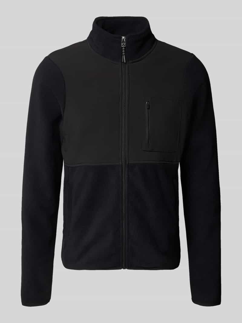 Blend Fleecejack met ritszakken model 'MARIO'