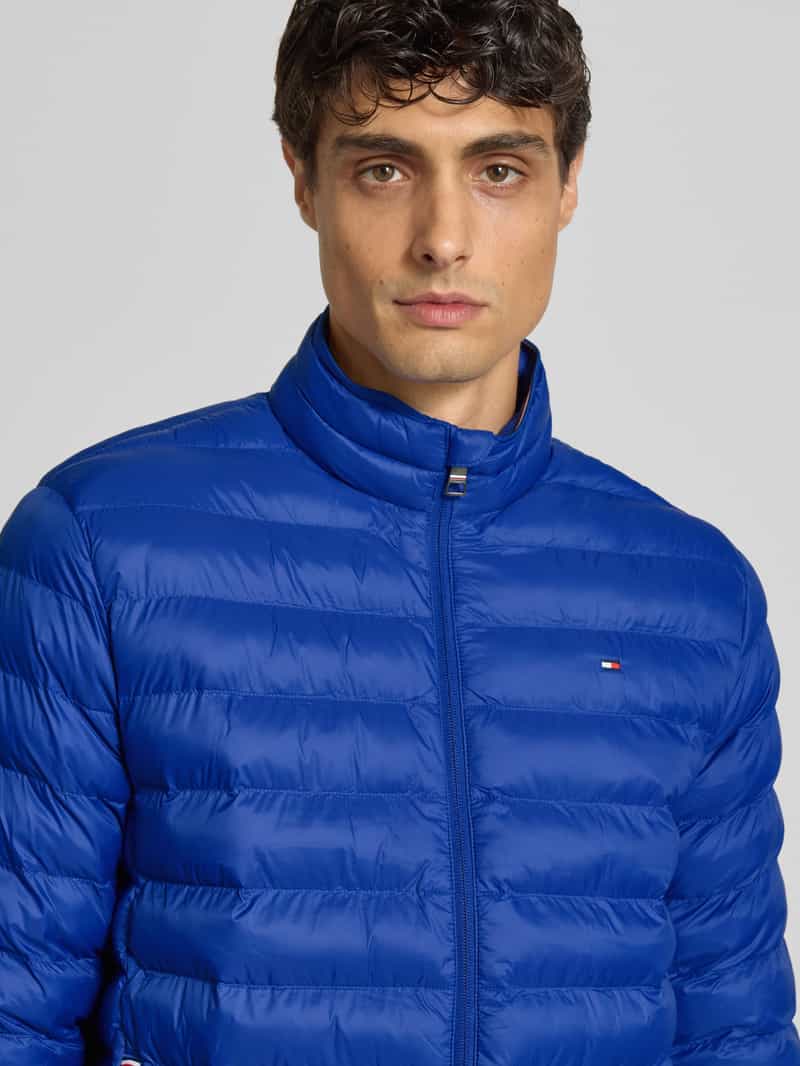 Tommy Hilfiger Regular fit gewatteerd jack met opstaande kraag