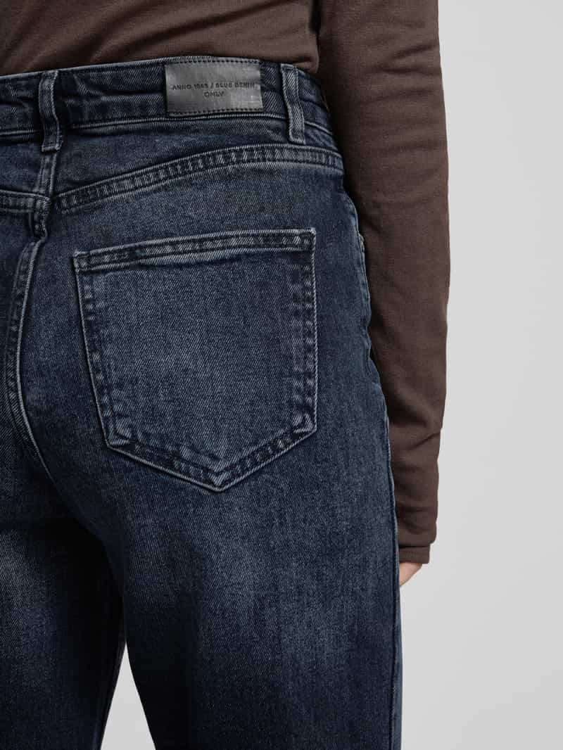 Only Wide fit high rise damesjeans met katoen model 'JUICY'