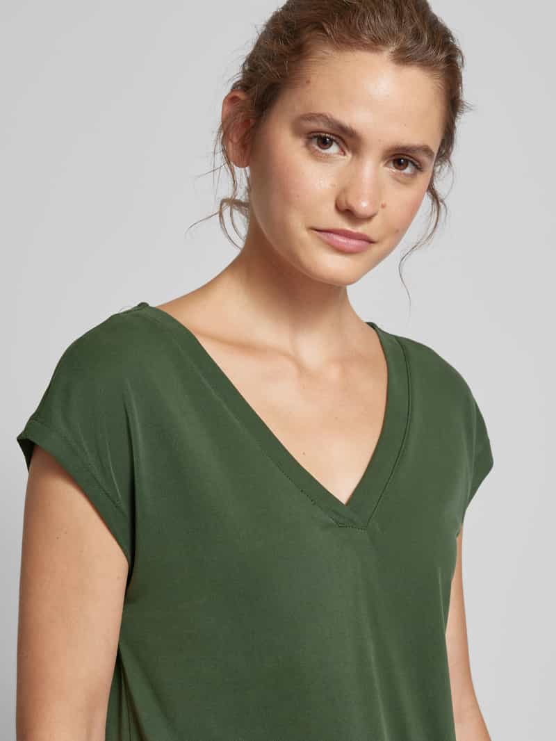 Only T-shirt met V-hals model 'FREE'