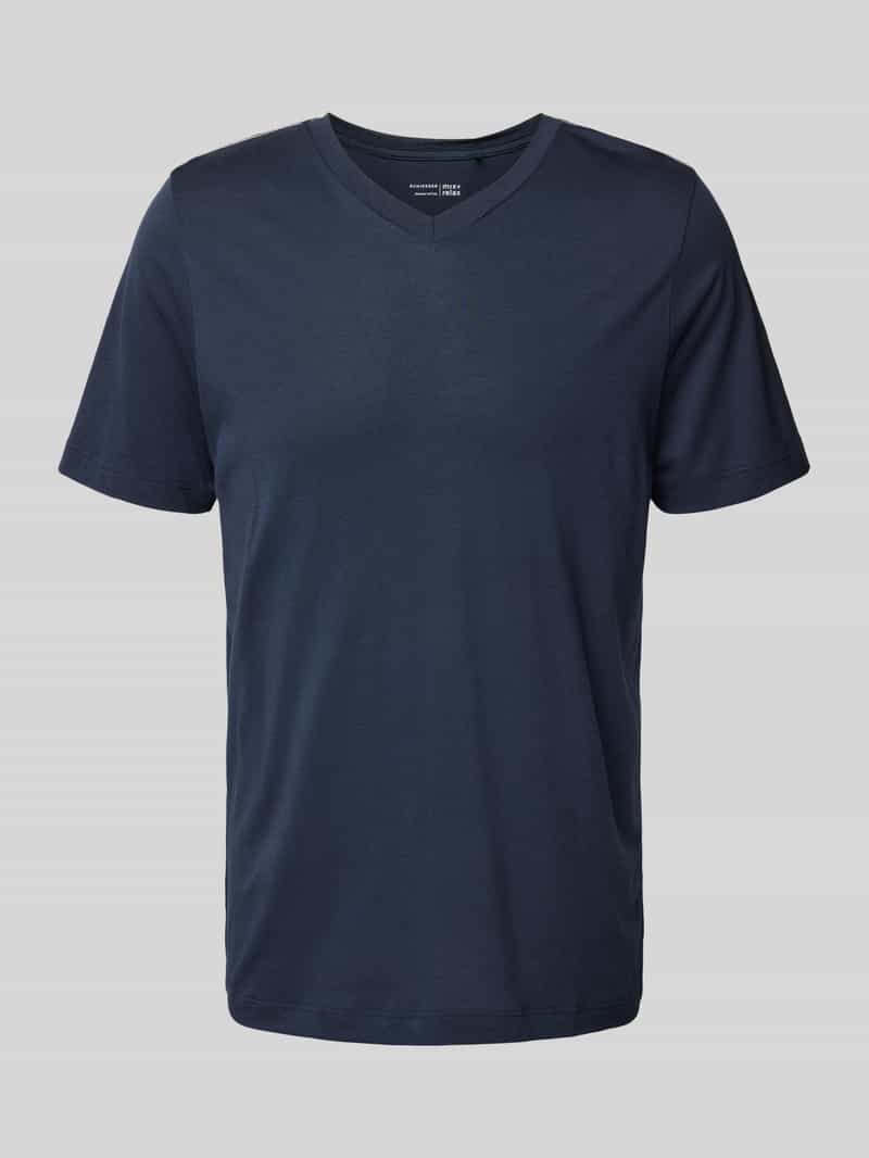 Schiesser Pyjamabovendeel met V-hals