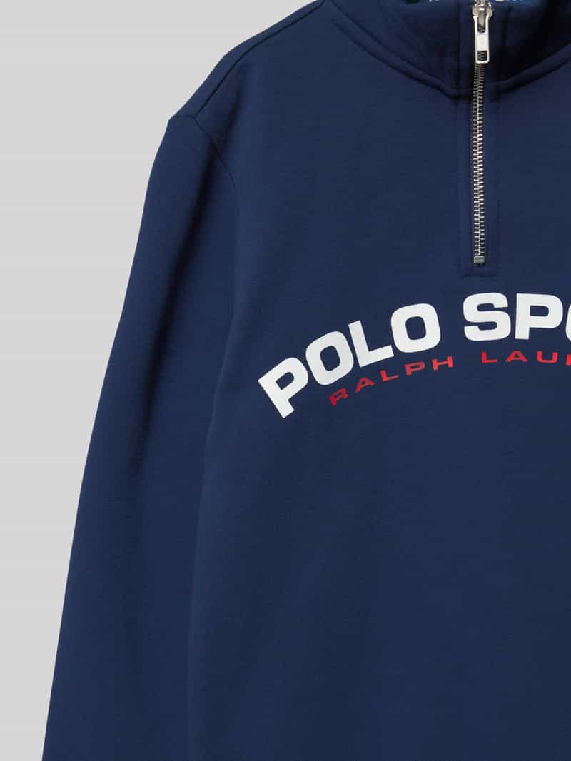 Polo Sport Sweatshirt met ribboorden