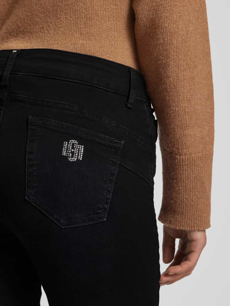 Liu Jo White Slim fit jeans met 5-pocketmodel model 'DEVINE'