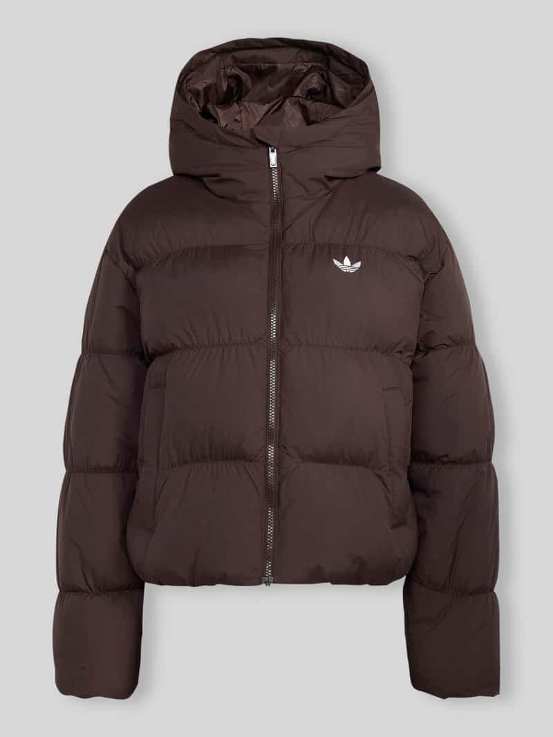 Adidas Originals Regular fit gewatteerd jack met gestikt logo
