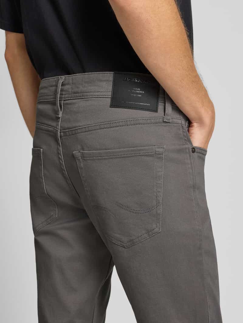 jack & jones Slim fit jeans met steekzakken model 'GLENN'
