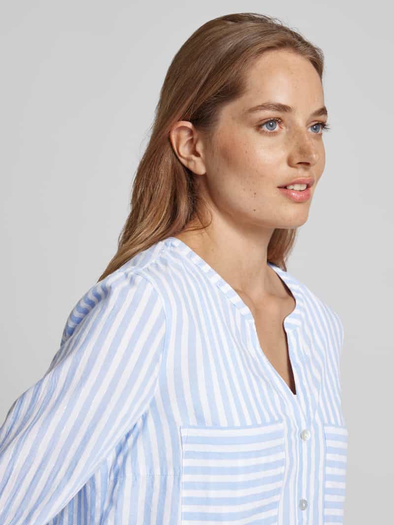 Christian Berg Woman Blouse met streepmotief