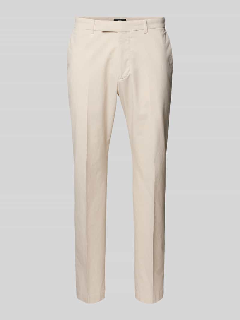 Slim fit pantalon met steekzakken model 'BEPPE'