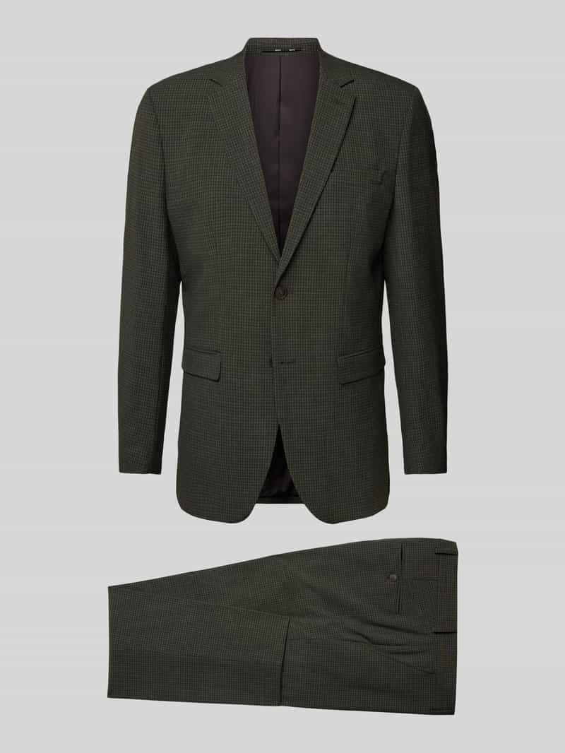 Selected Homme Slim fit pantalon met fijn gestructureerd motief, model 'LIAM'