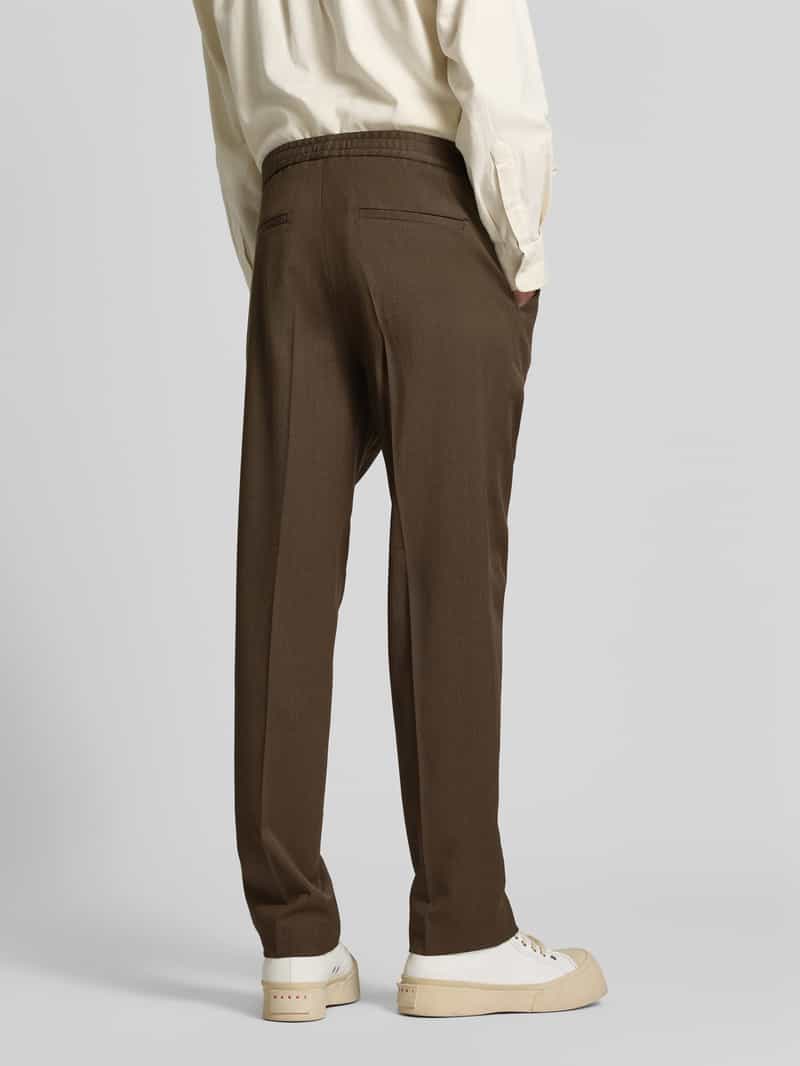 Filippa K Broek van wol met bandplooi