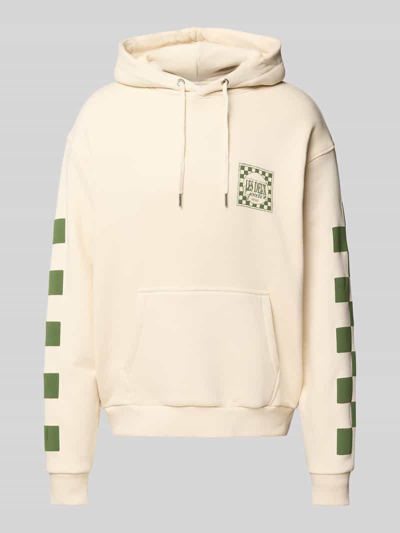 Les Deux Hoodie met labelstitching
