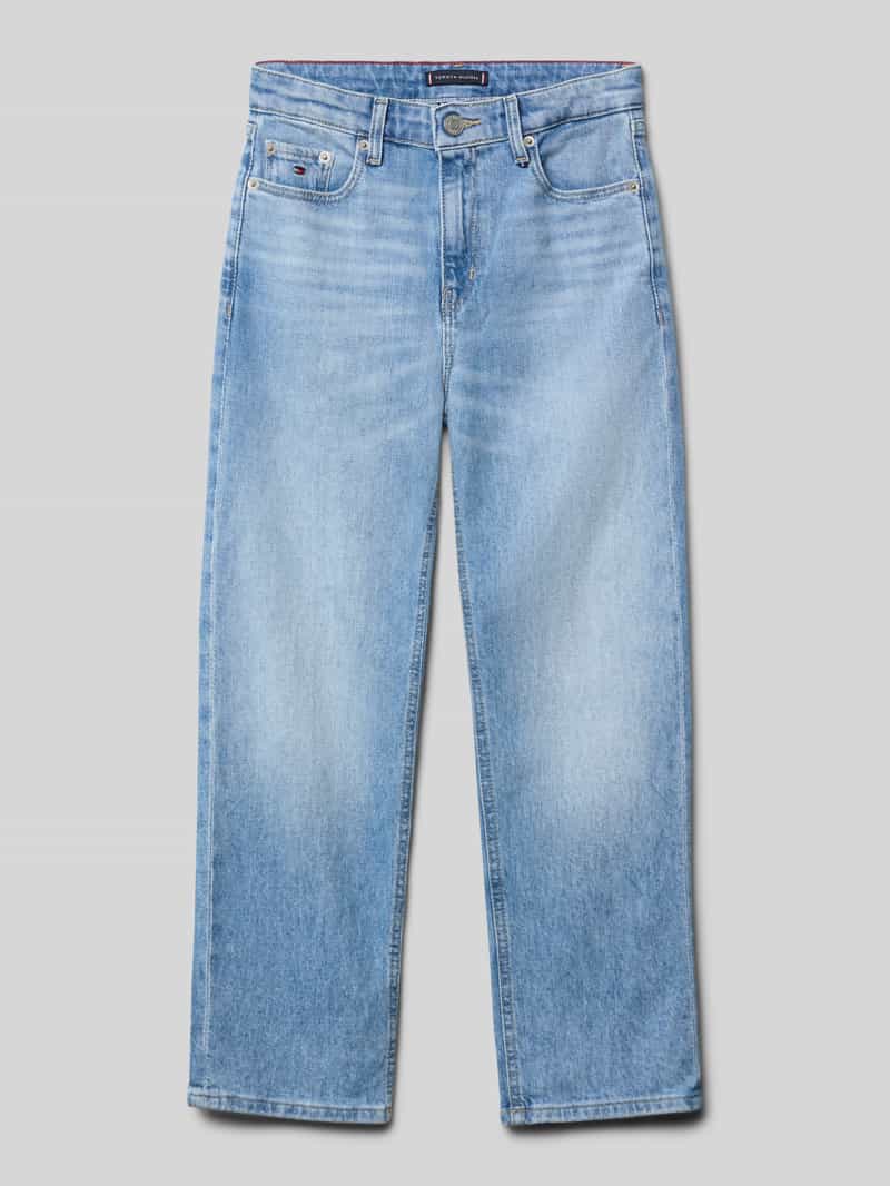 Tommy Hilfiger Teens Regular fit jeans met labelpatch